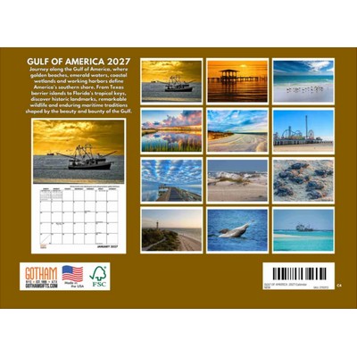 Gulf of America 2027 Wall Calendar