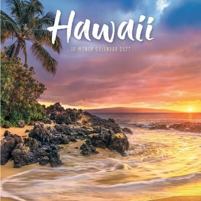 Hawaii 2027 Wall Calendar