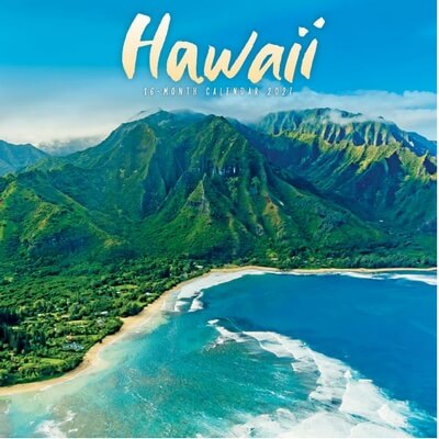 Hawaii 2027 Wall Calendar