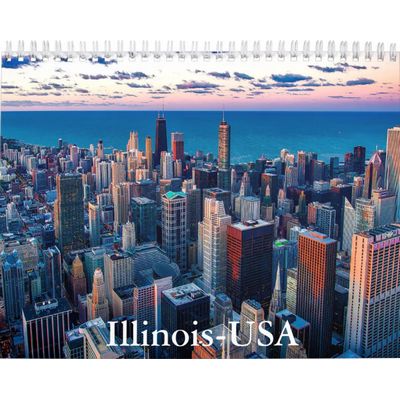 Illinois Wall Calendar