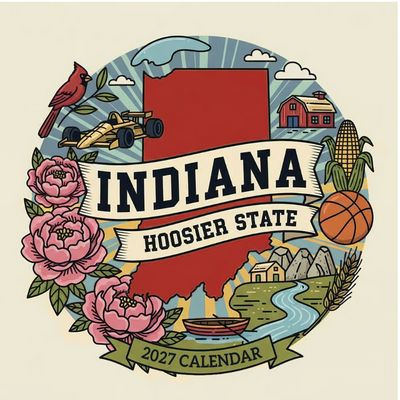 Indiana Pride 2027 Wall Calendar