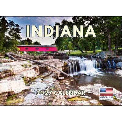 Indiana 2027 Wall Calendar