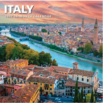 Italy 2027 Wall Calendar