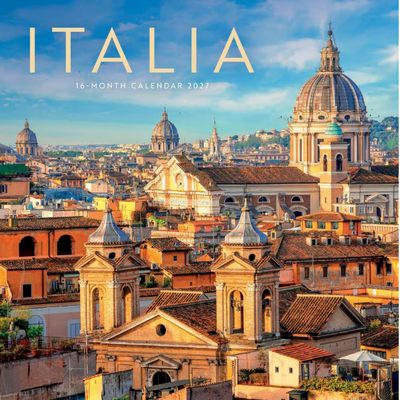 Italia 2027 Wall Calendar