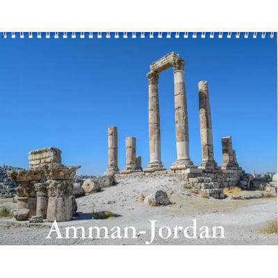 Amman Jordan 2027 Wall Calendar