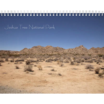 Joshua Tree National Park Calendar