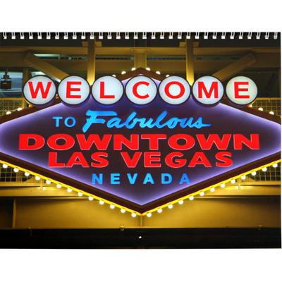Las Vegas by Night Calendar