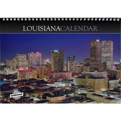 Louisiana 2027 Wall Calendar