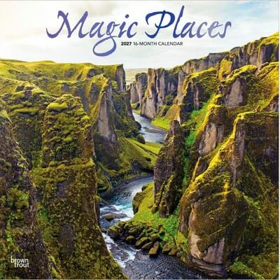 Magic Places 2027 Wall Calendar
