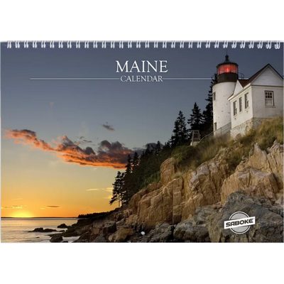 Maine 2027 Wall Calendar