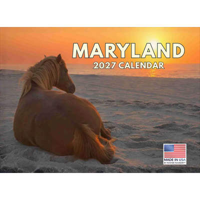 Maryland 2027 Wall Calendar