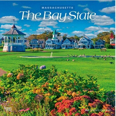 Bay State Massachusetts 2027 Wall Calendar