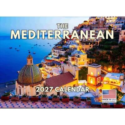 Mediterranean 2027 Wall Calendar