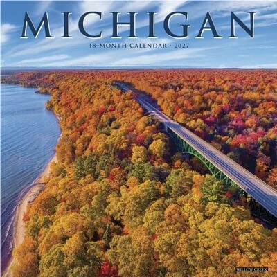 Michigan 2027 Wall Calendar