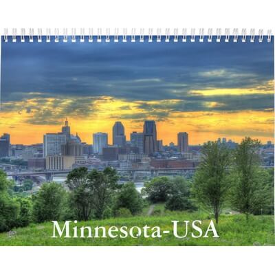Minnesota-USA 2027 Wall Calendar
