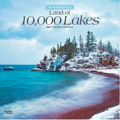 Land of 10000 Lakes Minnesota 2027 Wall Calendar