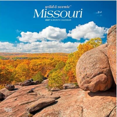 Missouri Wild and Scenic 2027 Wall Calendar