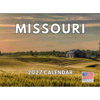 Missouri 2027 Wall Calendar