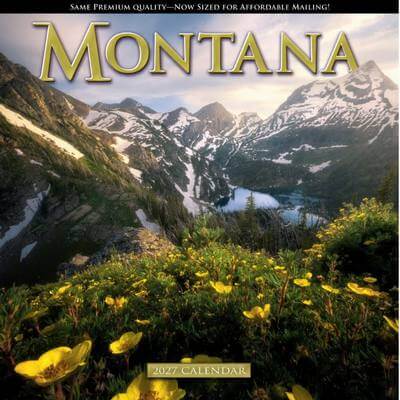 Montana Scenic 2027 Wall Calendar
