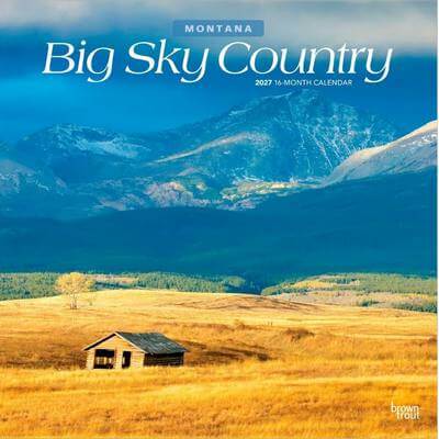 Big Sky Country 2027 Wall Calendar