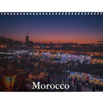 Morocco Wall Calendar