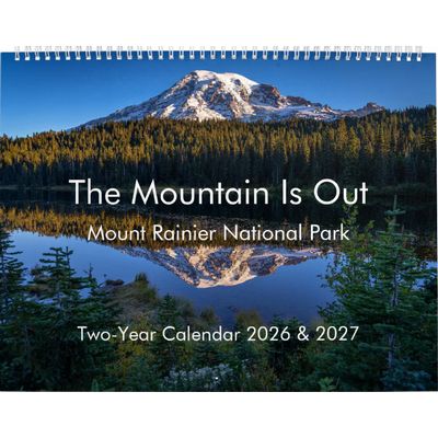 Mount Rainier 2-Year Calendar