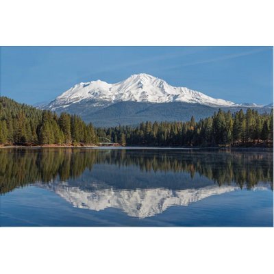 Mount Shasta from Lake Siskiyou Acrylic Print