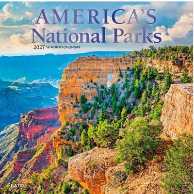 Americas National Parks Plato Foil 2027 Wall Calendar