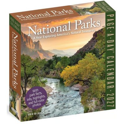 National Parks 2027 Page-A-Day Desk Calendar