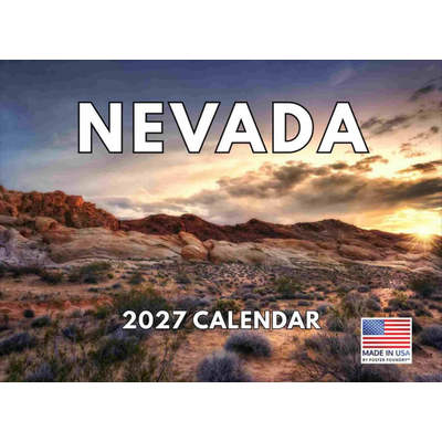 Nevada 2027 Wall Calendar