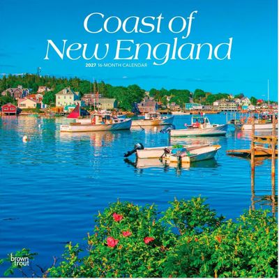 Coast of New England 2027 Wall Calendar
