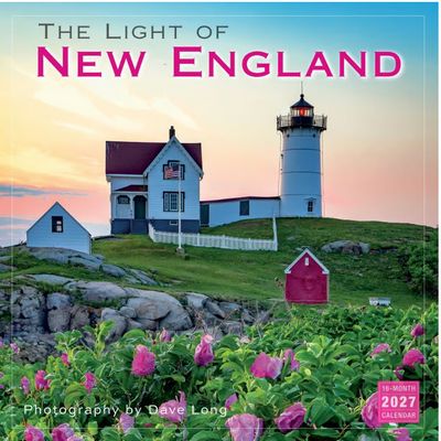 Light of New England 2027 Wall Calendar