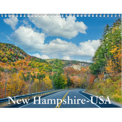 New Hampshire 2027 Wall Calendar