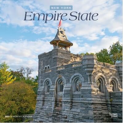 Empire State New York 2027 Wall Calendar