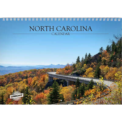 North Carolina 2027 Wall Calendar