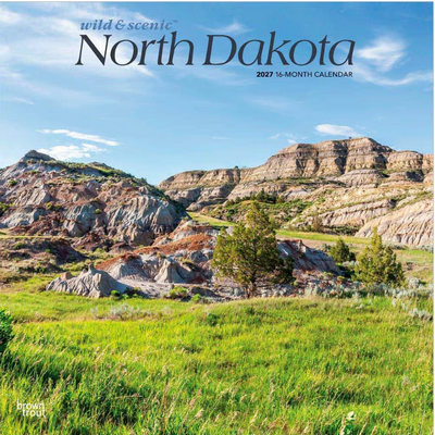 North Dakota 2027 Wall Calendar