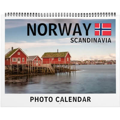 Norway Scandinavia 2027 Calendar