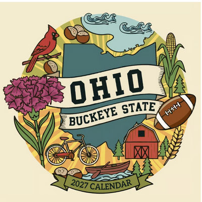 Ohio 2027 Wall Calenda