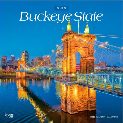 Ohio Buckeye State 2027 Wall Calendar