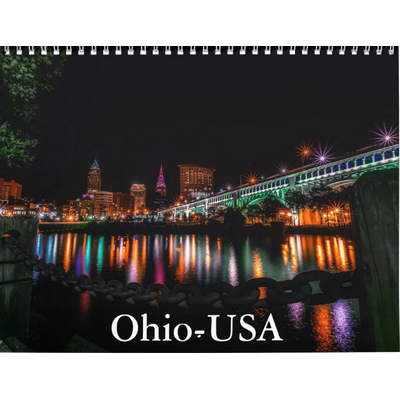 Ohio 2027 Wall Calendar
