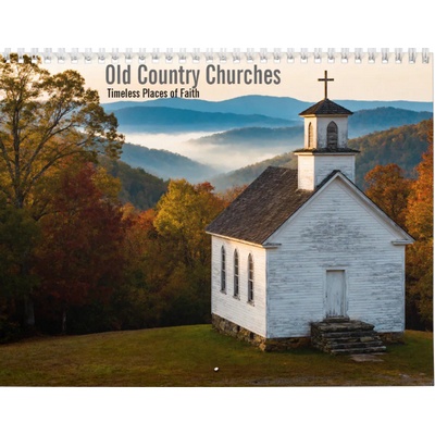 Old Country Churches 2027 Wall Calendar