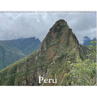 Peru 2027 Wall Calendar