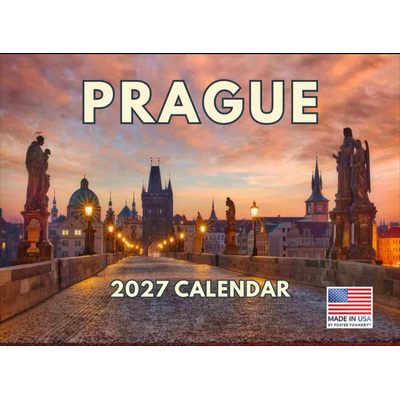 Prague Wall Calendar