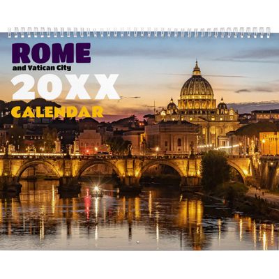 Rome and Vatcan City Wall Calendar