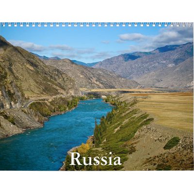 Russia 2027 Wall Calendar