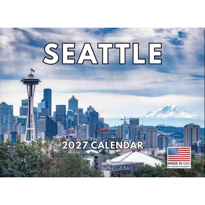 Seattle 2027 Wall Calendar