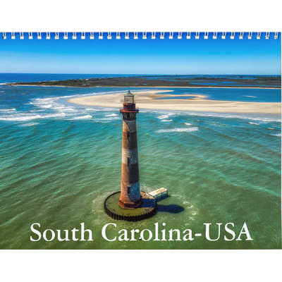 South Carolina 2027 Wall Calendar
