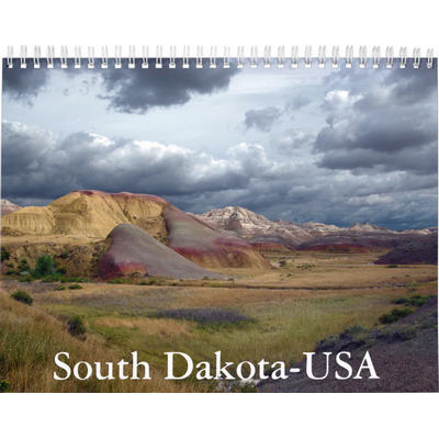 South Dakota 2027 Wall Calendar