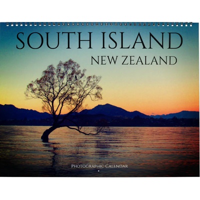 South Island New Zealand 2027 Wall Calendar