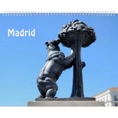 Madrid Wall Calendar